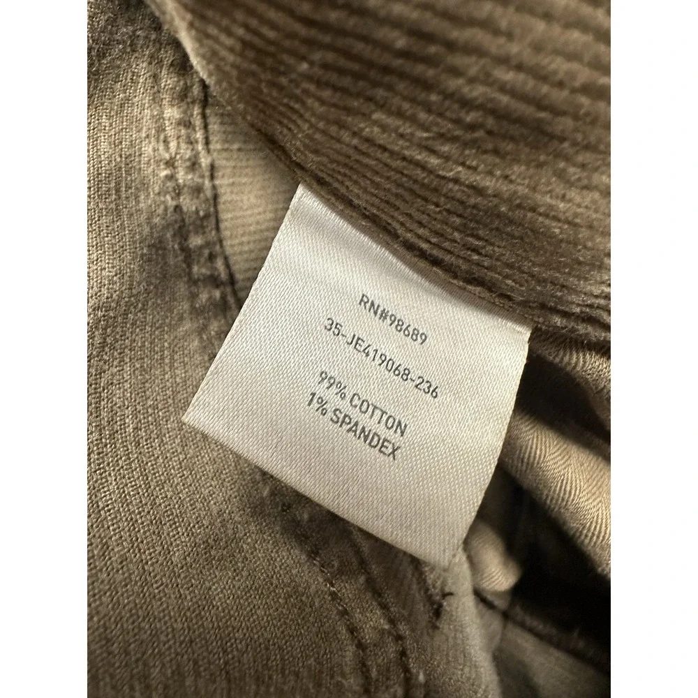 Todd Snyder Corduroy Pants Mens 31x30 Straight Fit Brown 5 Pocket Stretch